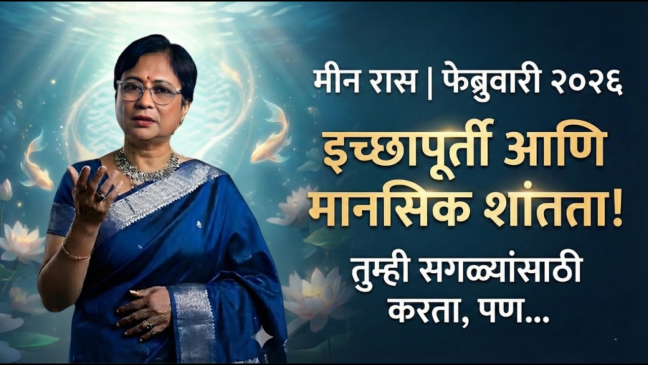 मीन रास फेब्रुवारी 2026 राशीफळ | Meen Rashi February 2026 Rashifal | Pisces Monthly Horoscope