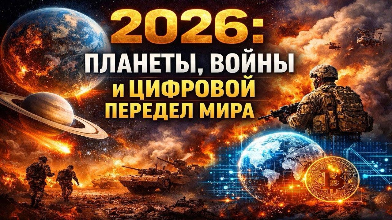 Астропрогноз на 2026 год: Геополитика,  ИИ, гибридные войны и мутация мировых систем