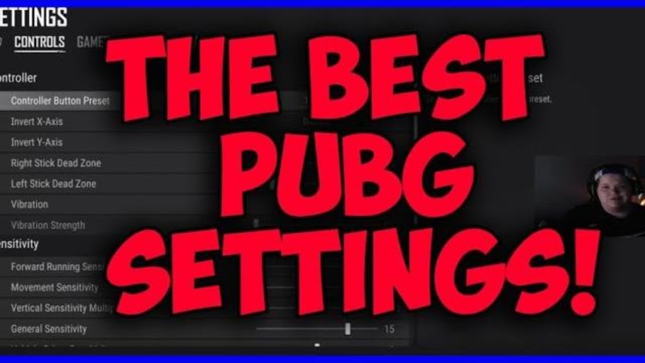 The Best Settings On PUBG! PUBG Console Settings 2020 (XBOX ONE AND PS4)