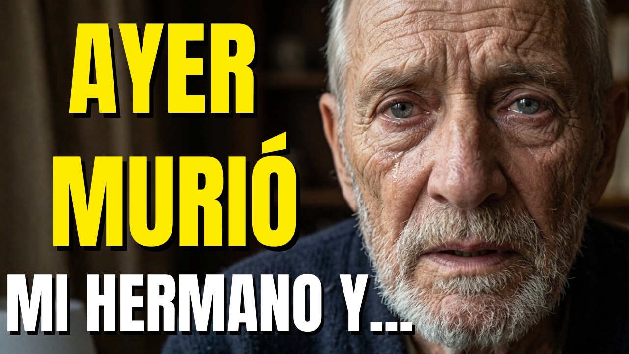 No hablé con mi hermano en 30 años... Ayer murió (No esperes, tengo 76 años)