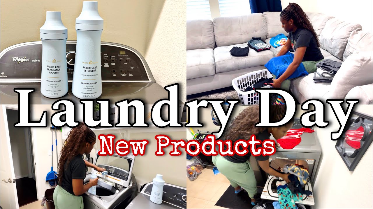 MY SUPPORTER SENT ME BATH & BODY WORKS LAUNDRY PRODUCTS TO REVIEW | Laundry Motivation #laundry
