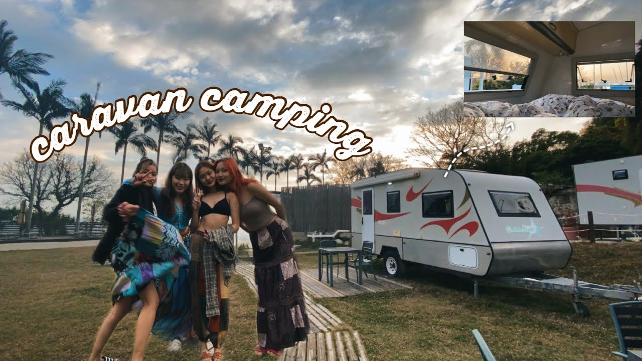 hongkong vlog caravan camping🇭🇰  (experiencing vanlife)