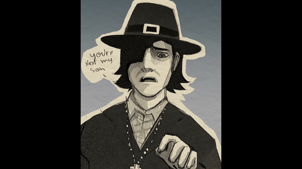 Unpopular opinion but the priest was just doing his job #hauntedhotel #abaddon #fanart #animatic