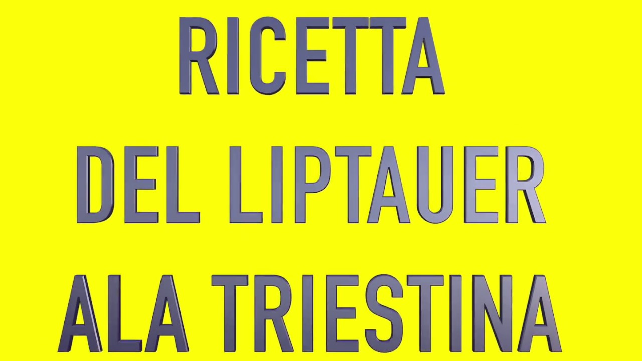 Liptauer alla triestina - Ricetta 