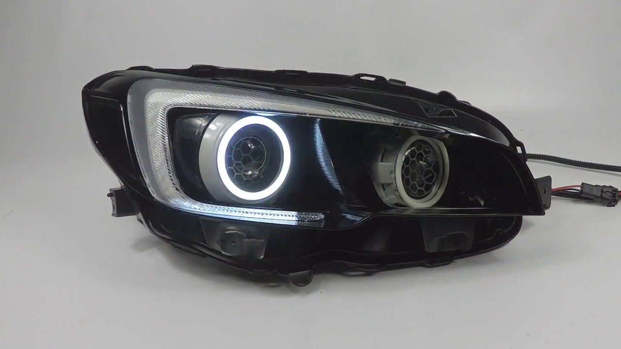 2015 Subaru Impreza - Quad Projectors - Demon Eyes - XSB Halos