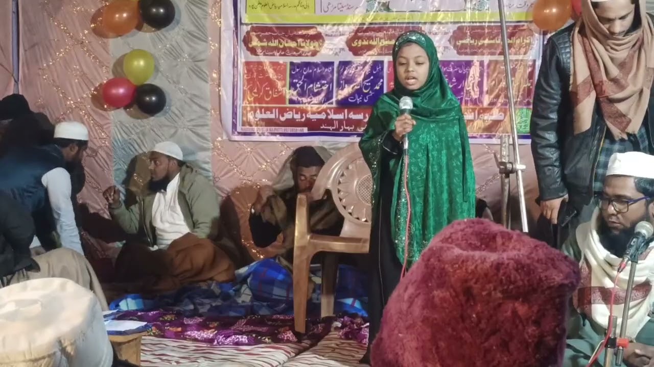 Quran ki tilawat new naat Sharif bihar jalsa video 2026 dastar Bandi Mufti qamar#viralvideo 