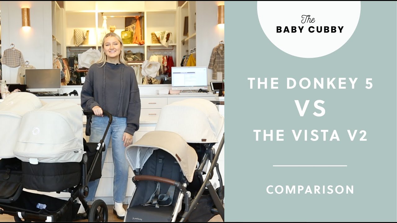 The Bugaboo Donkey 5 vs the UPPAbaby VISTA V2 | TOP 5 SIMILARITIES AND DIFFERENCES