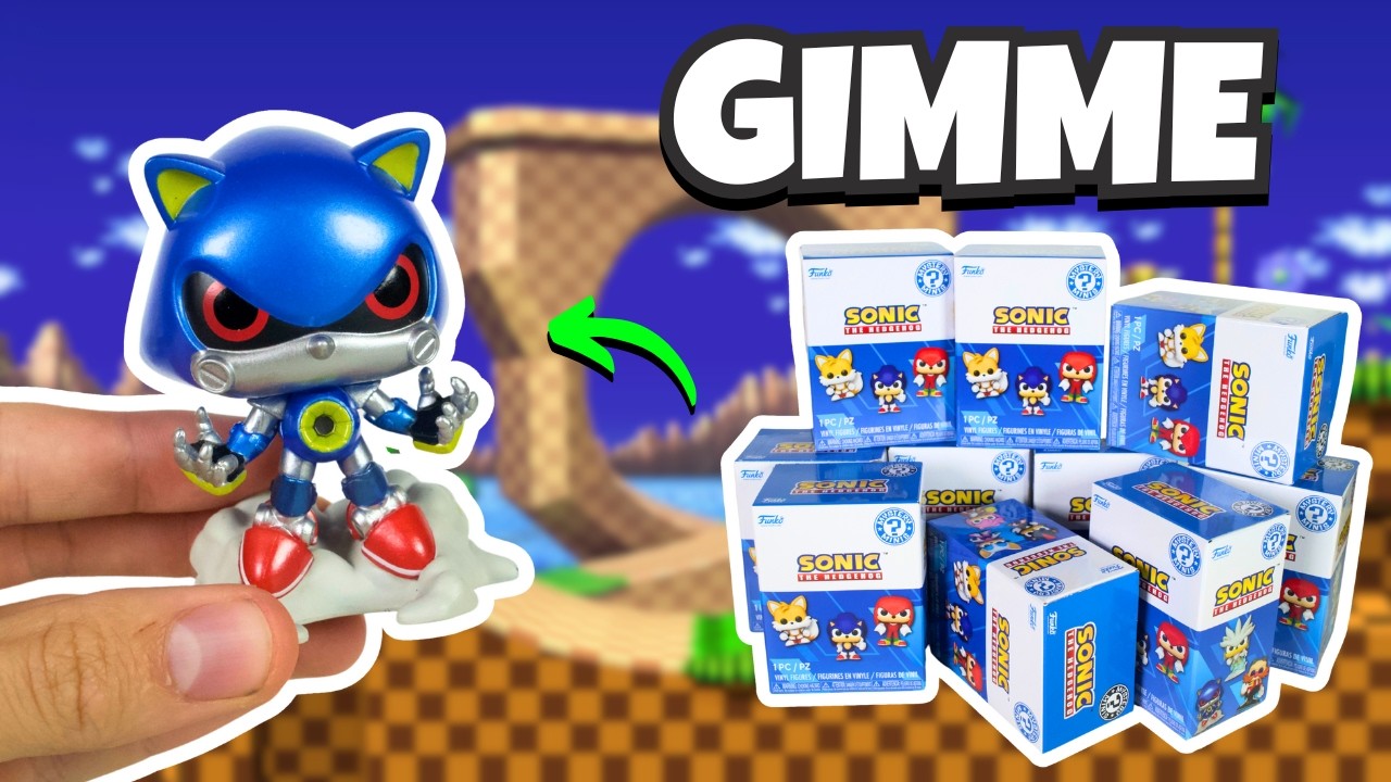Открытие 10 новых миниатюр Sonic Mystery