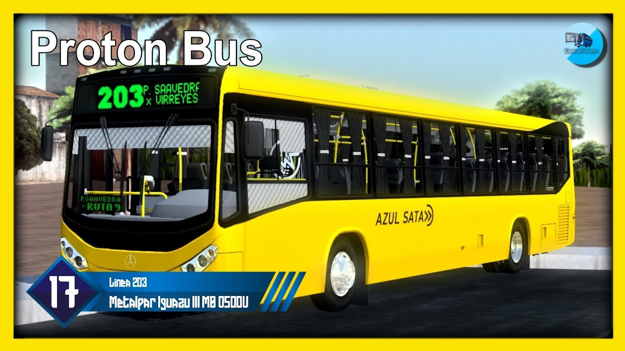 🚌 Placer auditivo? 👂🏻🔥 | Linea 203 | Metalpar Iguazu III MB O500U | Proton Bus #17 🚌