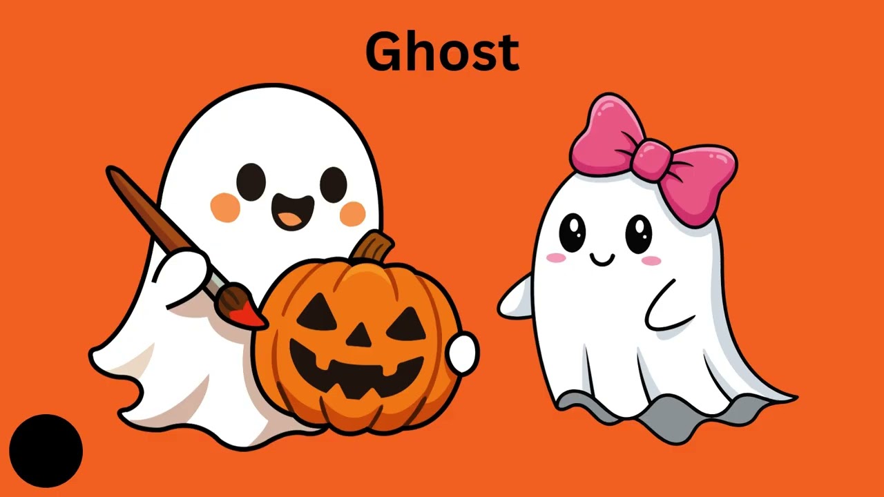 🎃 Learn Common Halloween Words! | Easy English Cafe 👻