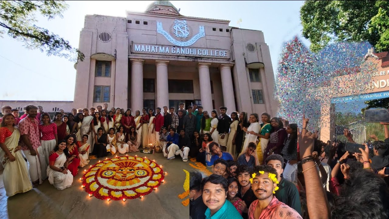 നമ്മുടെ MG കോളേജിലെ ഓണാഘോഷം.......🏵️❣️/MG collage onam celebration 