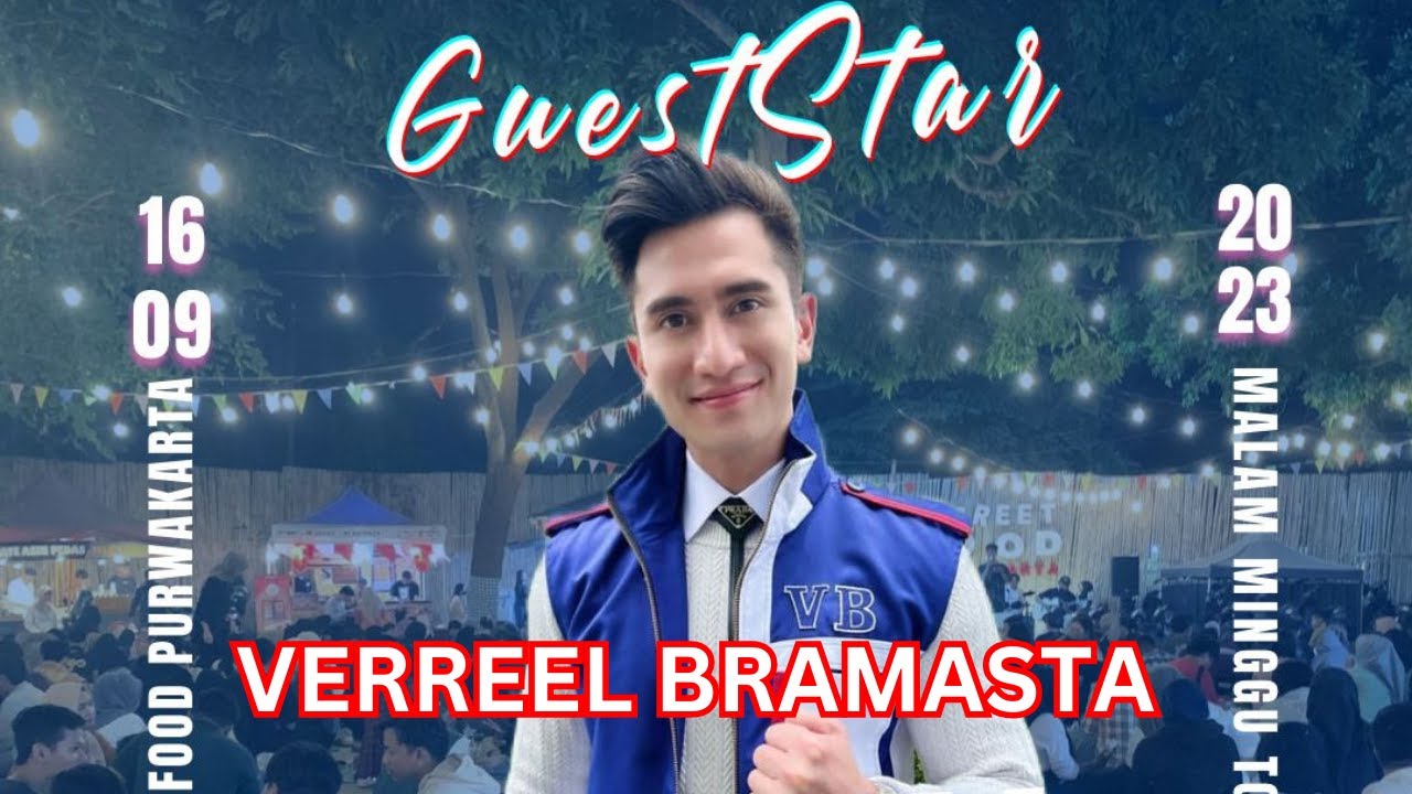 ARTIS PAPAN ATAS VERRELL BRAMASTA ULTAH KE 27 TAHUN & MALMINGAN DI STREET FOOD PURWAKARTA