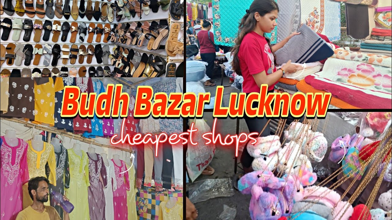 Budh Bazar | Cheapest Market | street Market sale| Lucknow