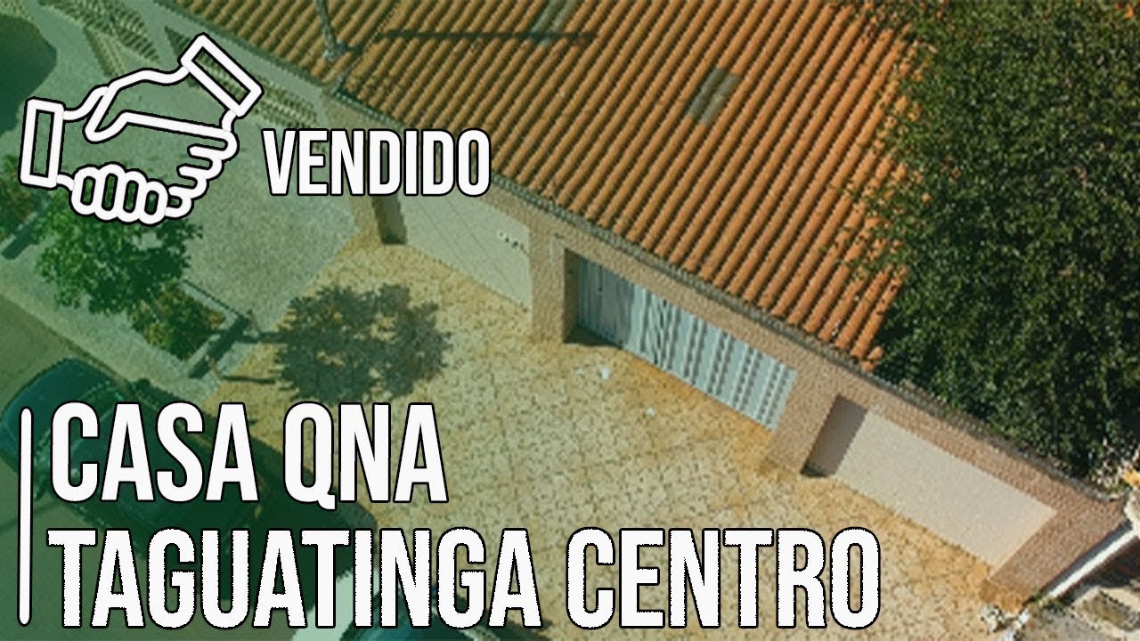 Venda de Casa de 3 quartos su&iacute;tes na QNA Taguatinga