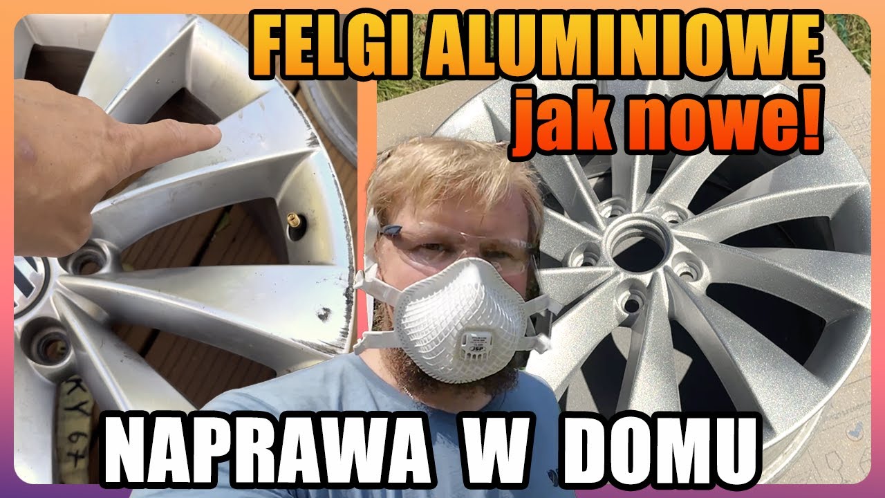 Renowacja felg aluminiowych w domu.