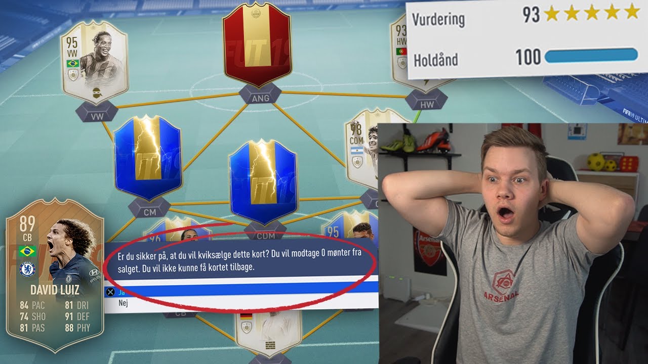 FÅR ET 193 RATED DRAFT I FLASHBACK DAVID LUIZ DISCARD DRAFT CHALLENGE!