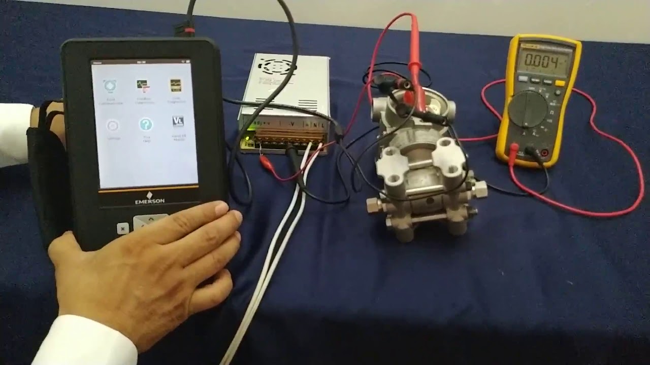 AMS TREX EMERSON comunicando con el transmisor YOKOGAWA usando fuente externa. #2