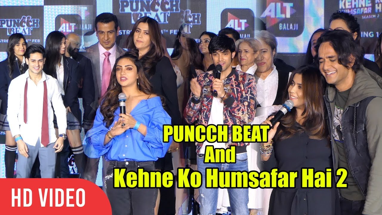 Ekta Kapoor, Priyank And Vikas About Kehne Ko Humsafar Hai 2 & Puncch Beat