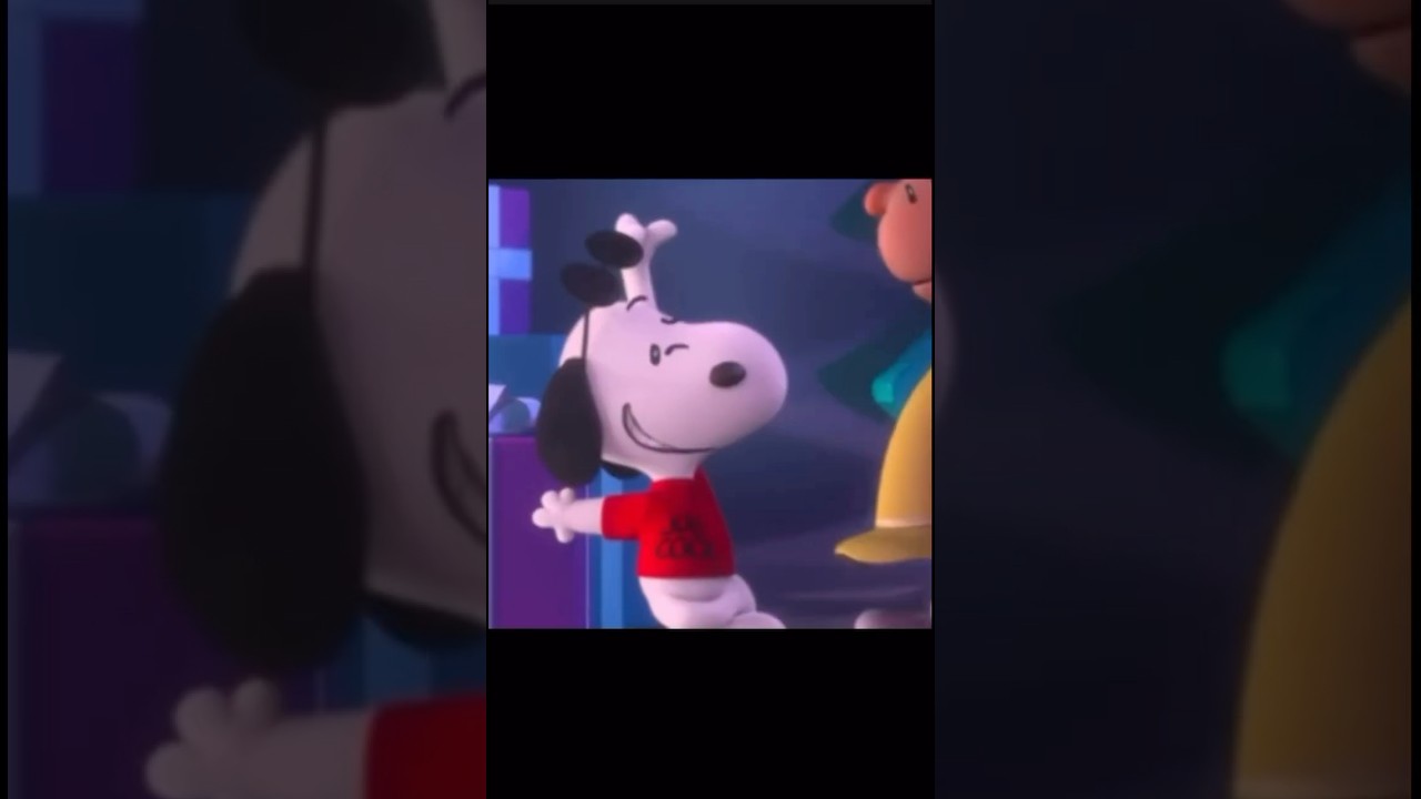 Snoopy edit | Rock your body - Black Eyed Peas #funny #dance #edit #snoopy #charliebrown