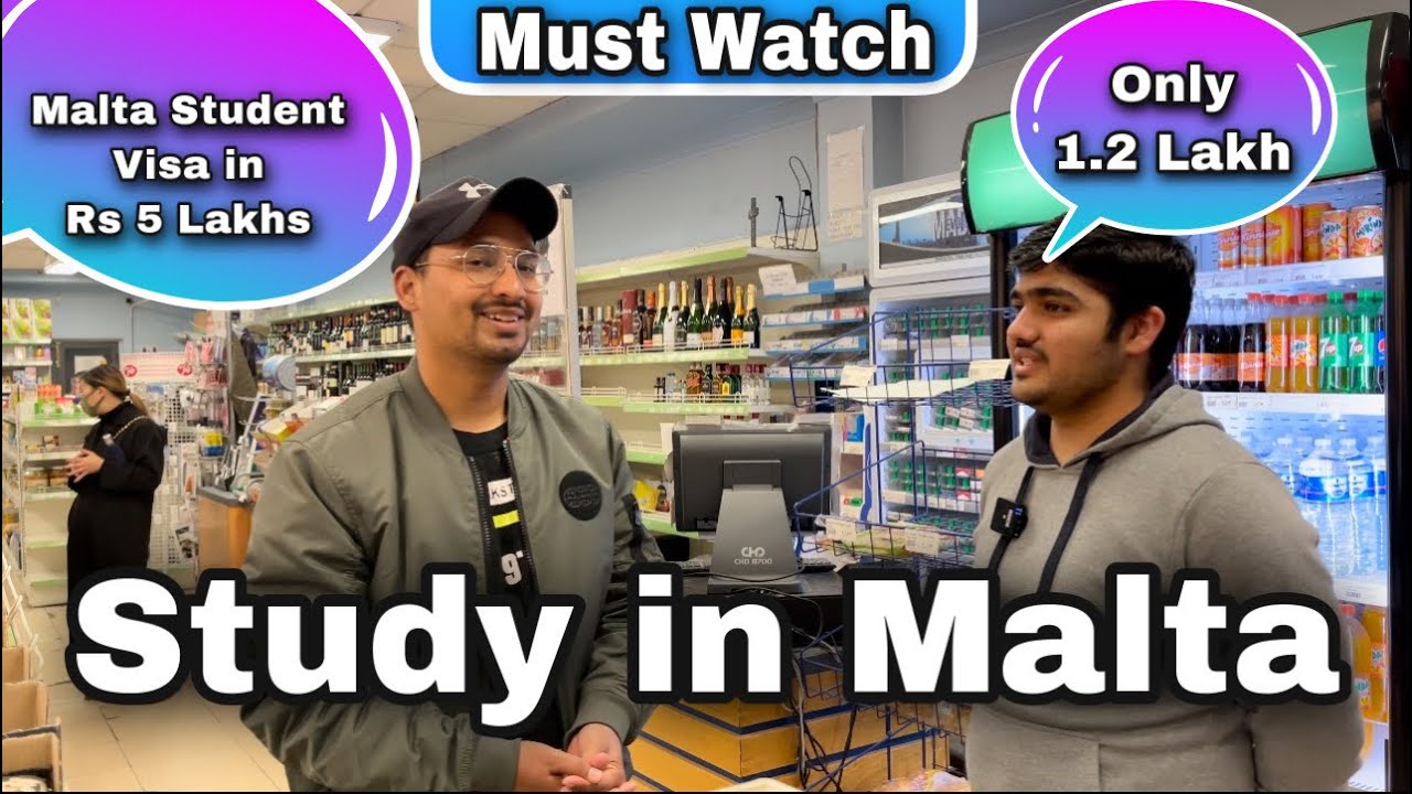 STUDY IN MALTA | COMPLETE PROCESS ! HOW HE CAME TO MALTA ?