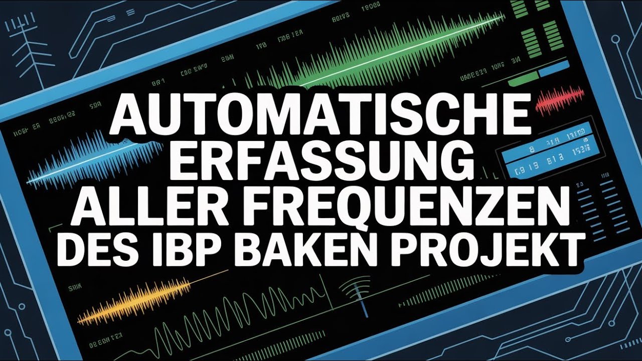 Echt Klasse. AutoErfassung aller Frequenzen des IBP Baken Projekt 