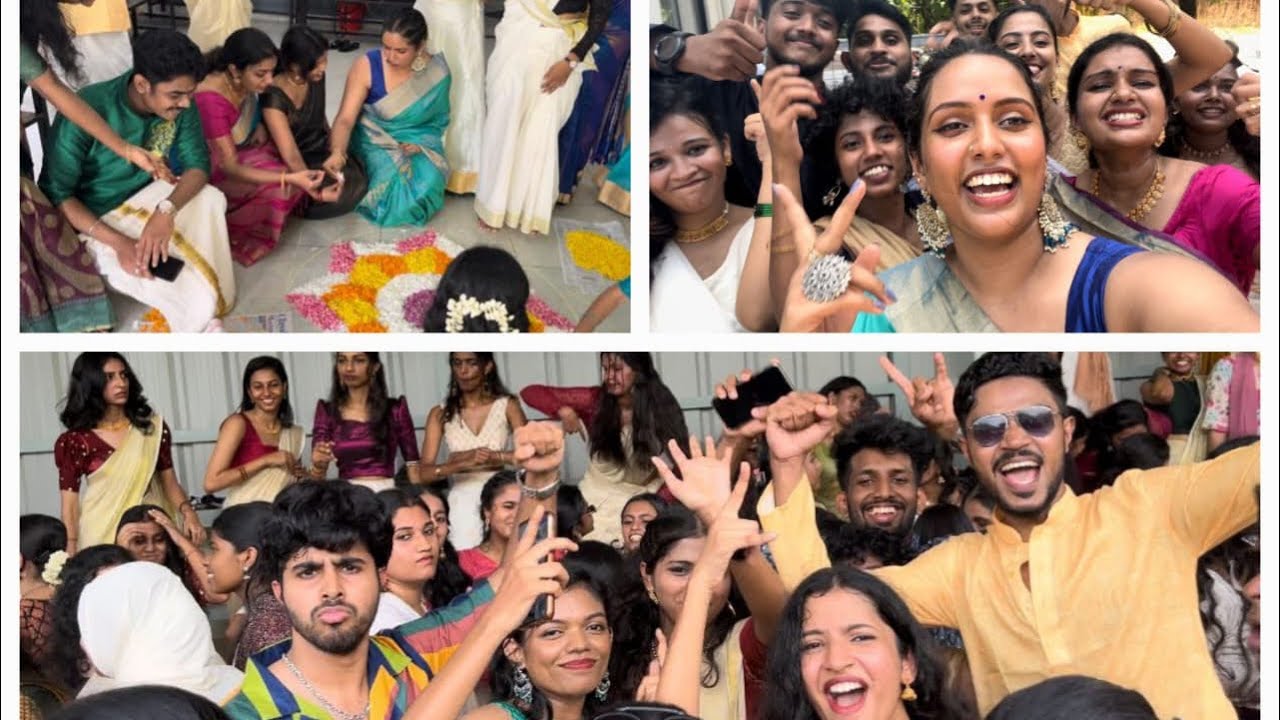 College Onam Celebration🎉🌼 | Onam | Celebration | Gauthami G Nair | BSOLS