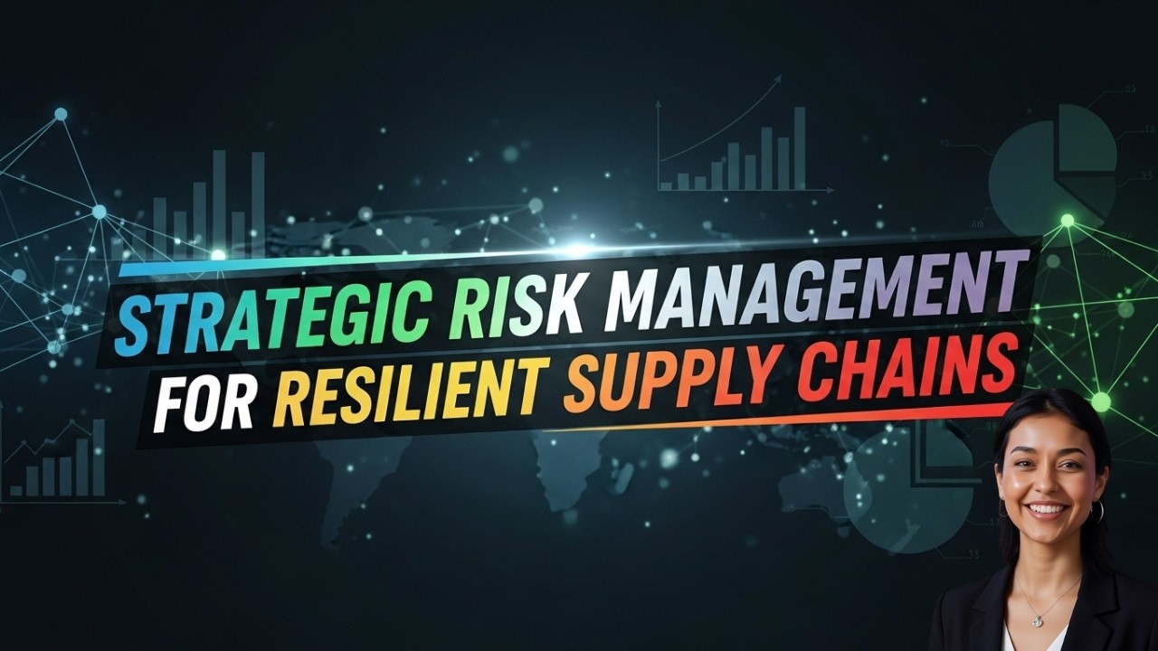 Strategic Risk Management for Resilient Supply Chains