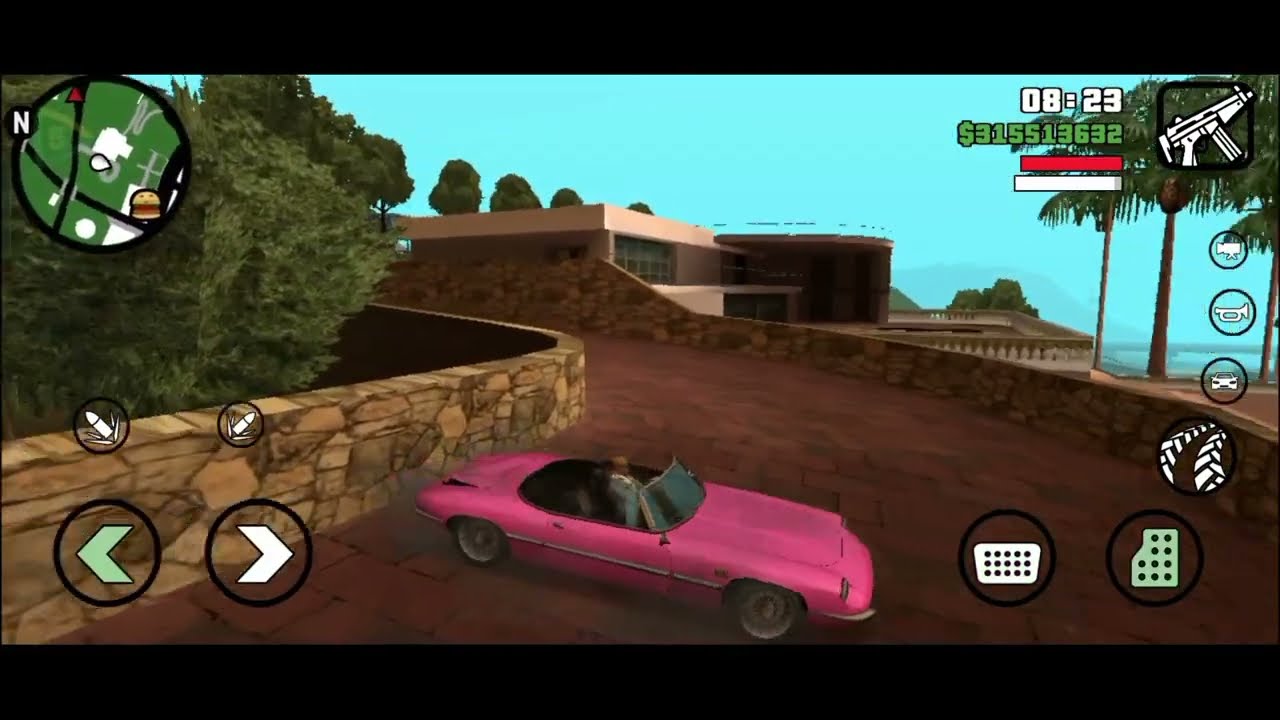 GTA SAN ANDREAS|Mission #80 A home in the hills| Mansion roof helipad| Big poppa take out| UP_GAME24