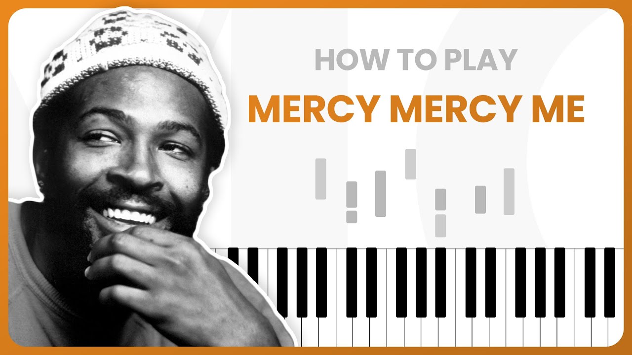 Mercy Mercy Me (The Ecology) - Marvin Gaye - PIANO TUTORIAL (Part 1)