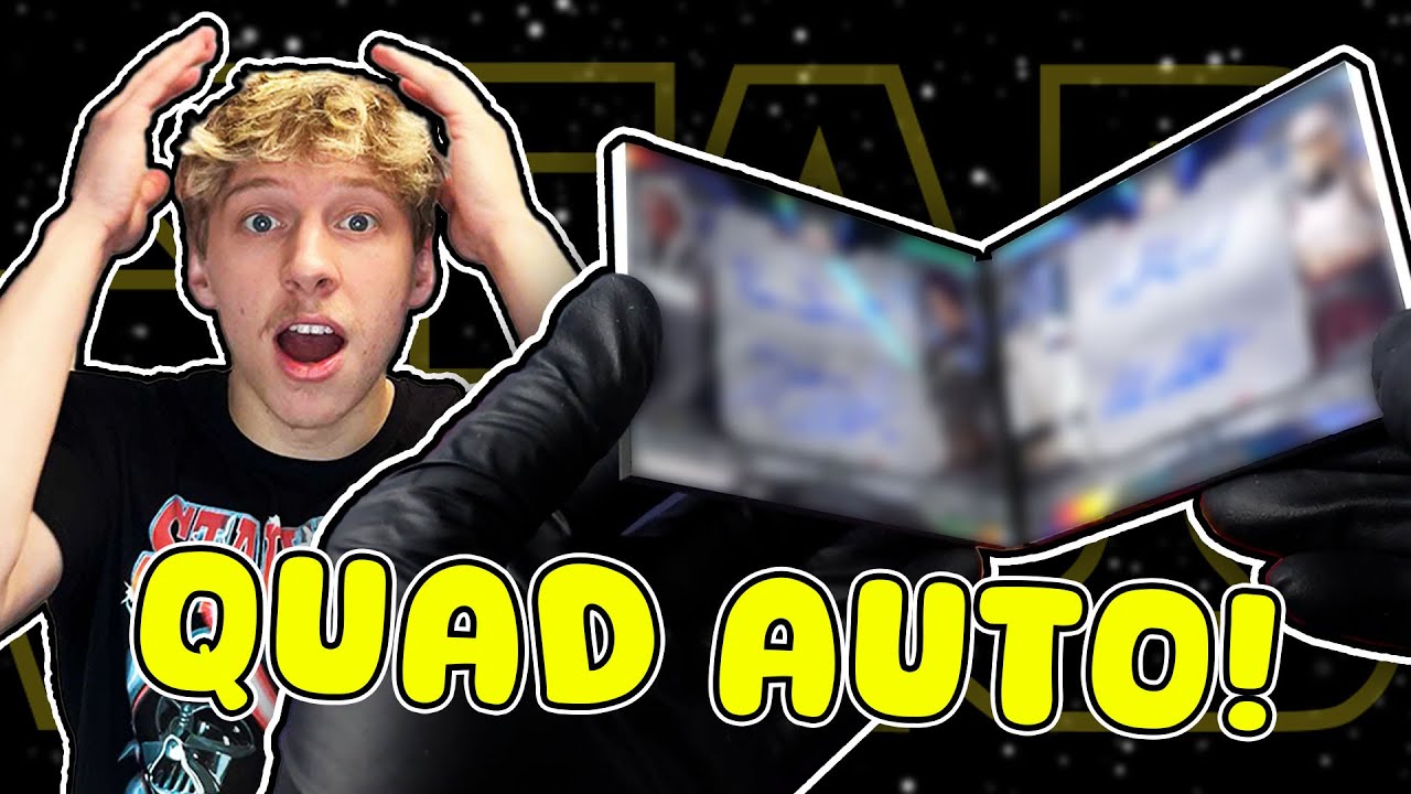 MEGA THICK PACK? WE FOUND A QUAD AUTO! - 2024 STAR WARS GALAXY OPENING!