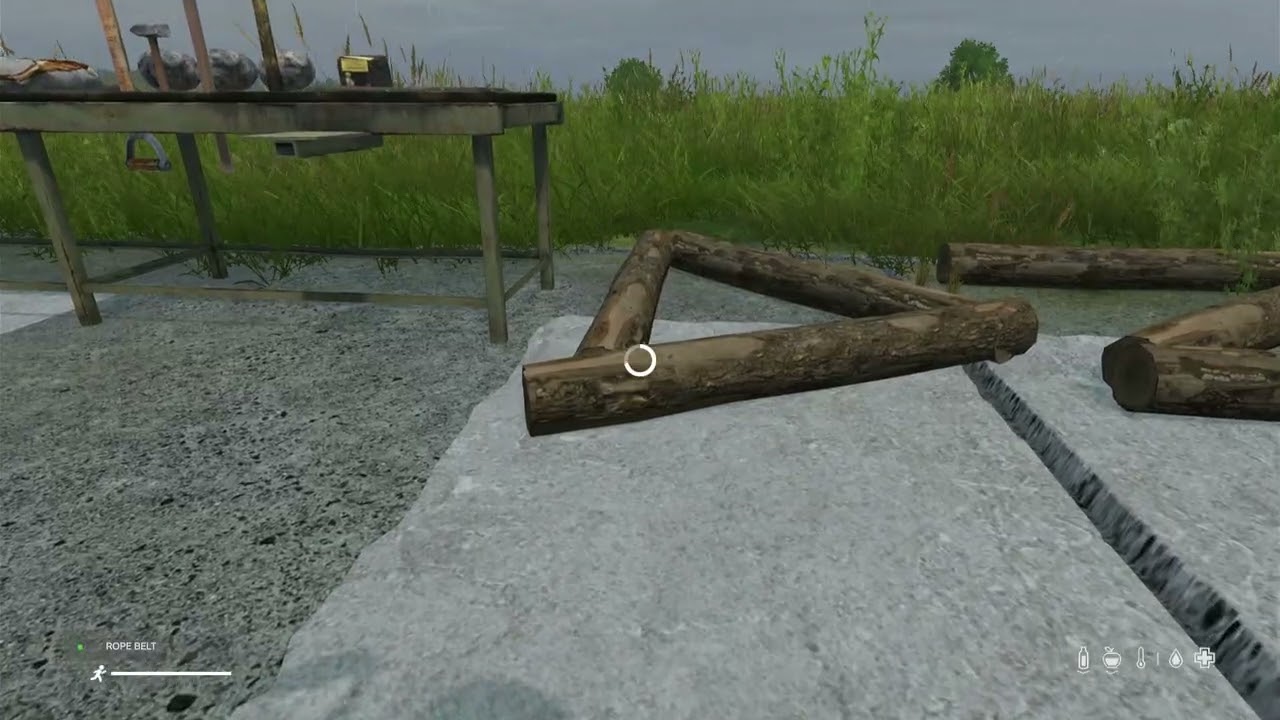 How to make an Improvised belt from rope in DayZ