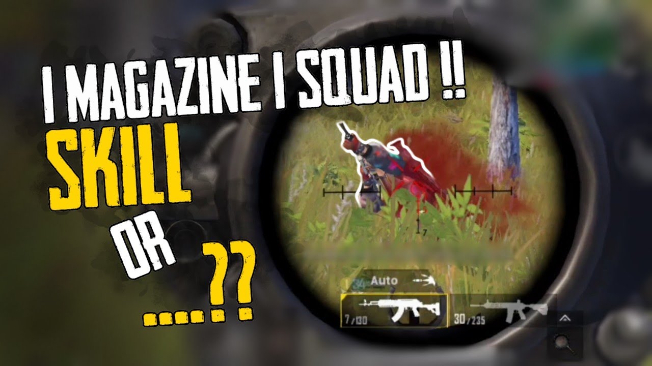 1 MAGAZINE = 1 SQUAD !! BEST PUBG MOBILE HIGHLIGHT FROM LYINCER GAMING !!!