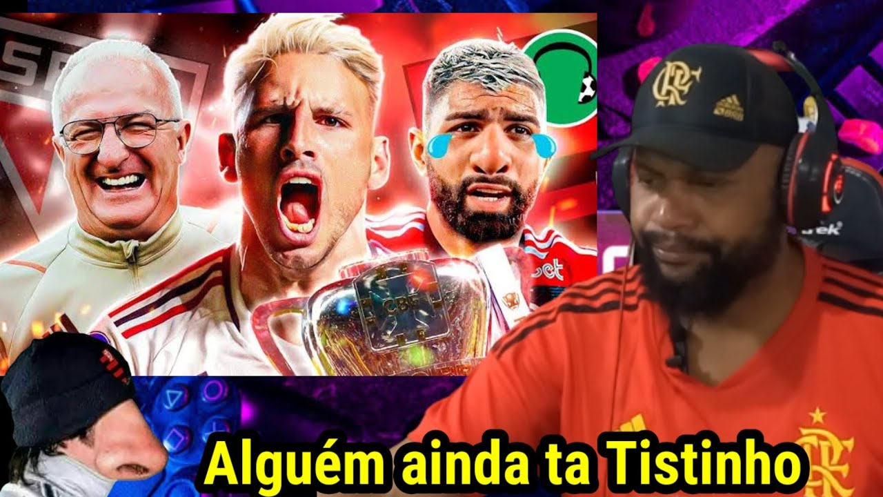 ♫ SÃO PAULO CAMPEÃO DA COPA DO BRASIL! FLAMENGO NO CHEIRINHO!  REACT FUTPARÓDIAS