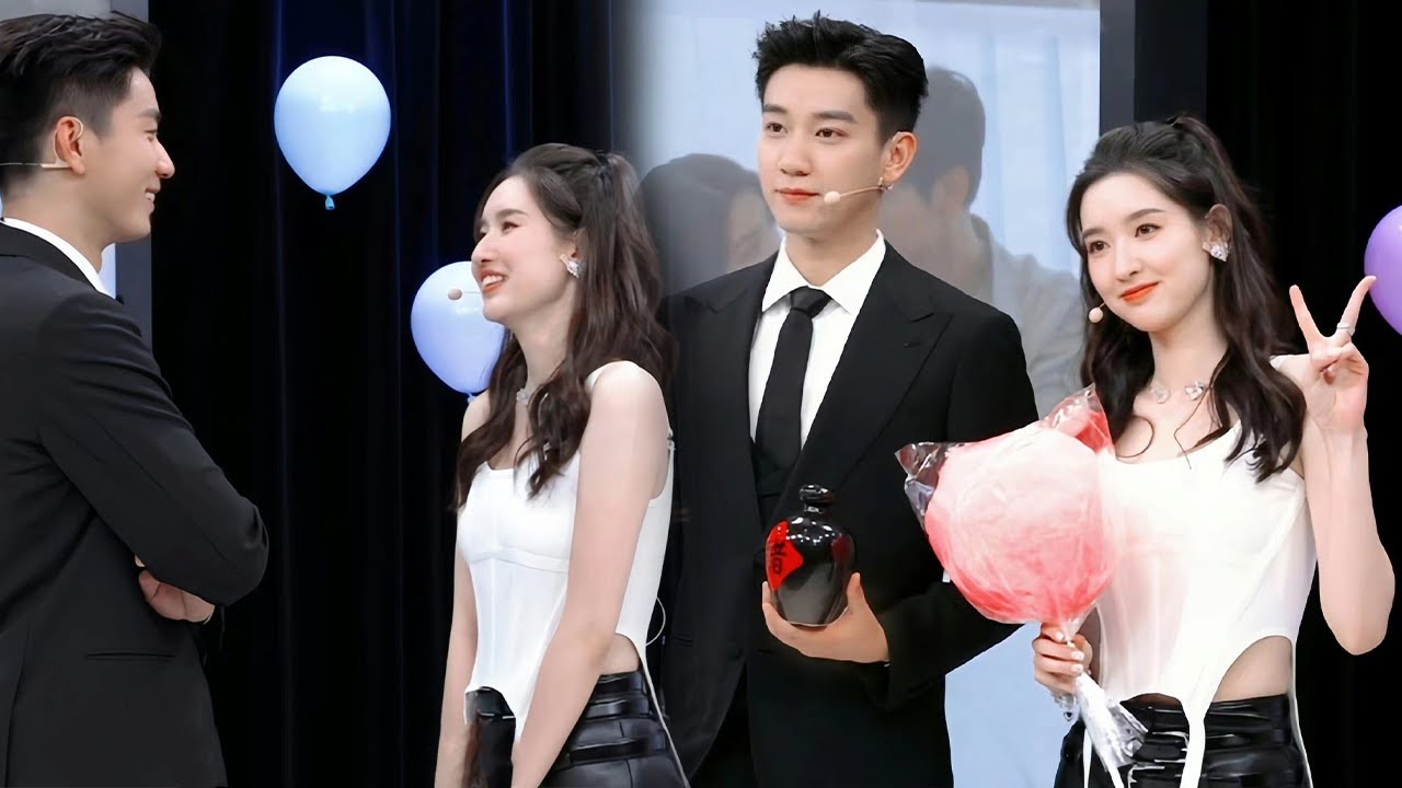 王子奇王玉雯发布会深情对望，现场都感觉到爱的火花了！#王子奇 #王玉雯 #你给我的喜欢 #TheLoveYouGiveMe