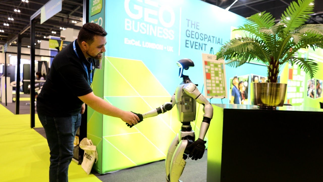 How Surveyors are using AI Robots for Geospatial Mapping