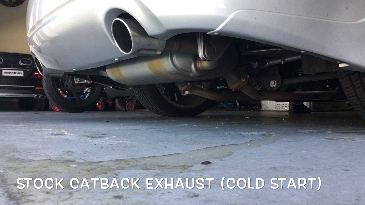 Infiniti Q50 Stock, Muffler Delete, and Invidia Gemini Exhaust Comparison
