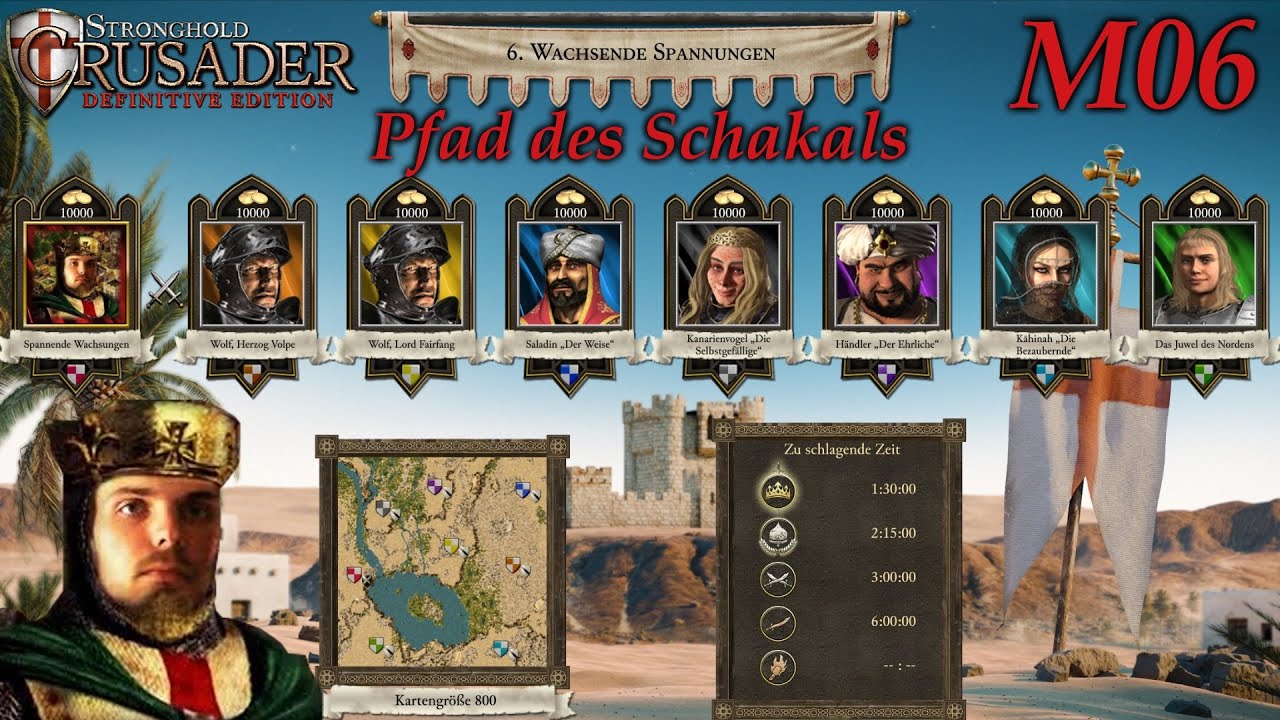 Wachsende Spannungen | Pfad des Schakals M06 | Stronghold Crusader - Definitive Edition