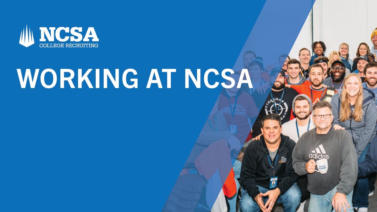 Working at NCSA - Next College Student Athlete