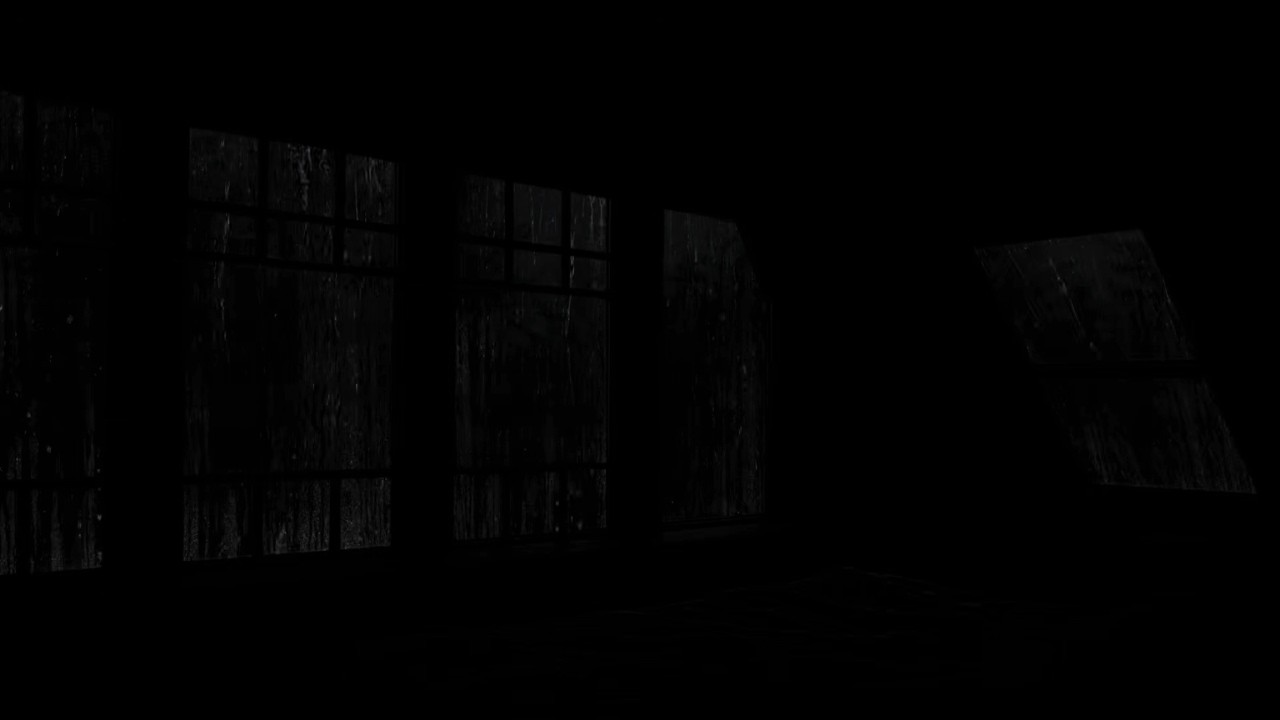 Deep Night Rainfall Outside the Window | Peaceful Sounds for Better Sleep, Relaxation & Study