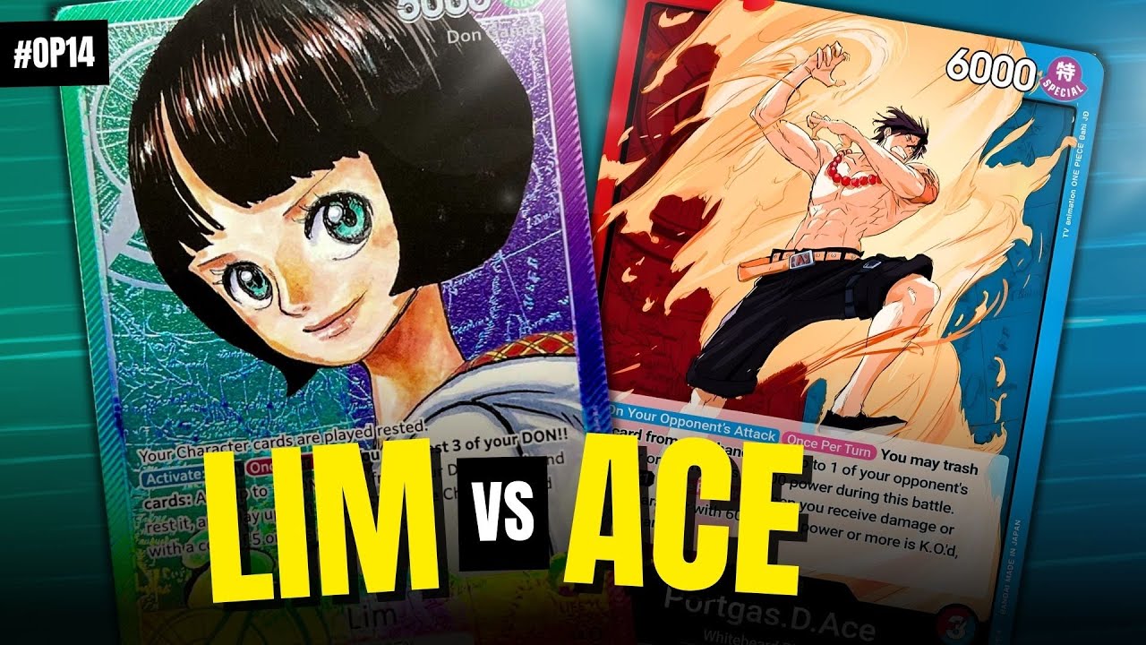 OP14 - Lim vs Ace - Copa café (Gameplay narrada)