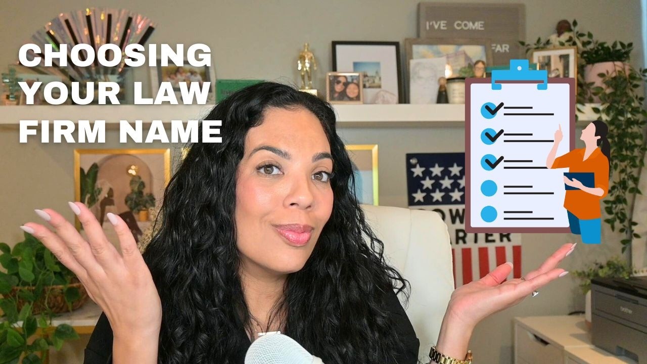 HOW TO NAME YOUR SOLO LAW FIRM (and not regret it later!)