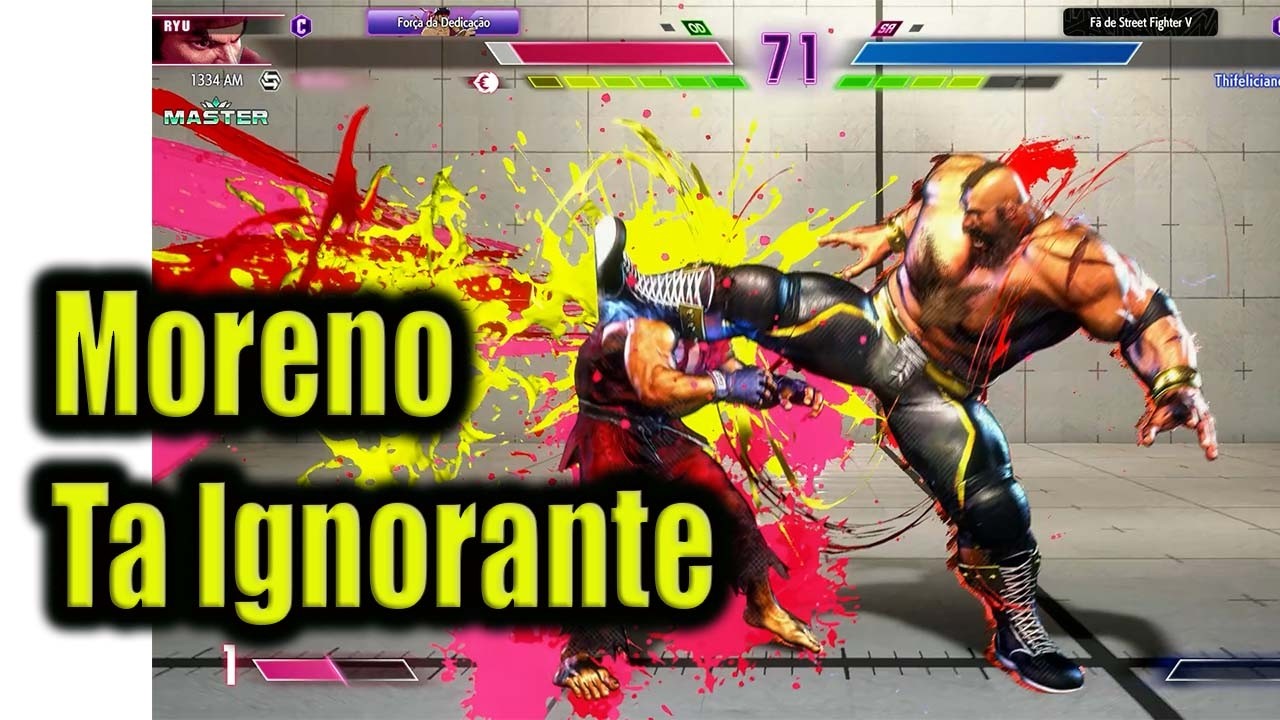 Calma Moreno! Zangief X  Ryu X Marisa - Street Fighter 6