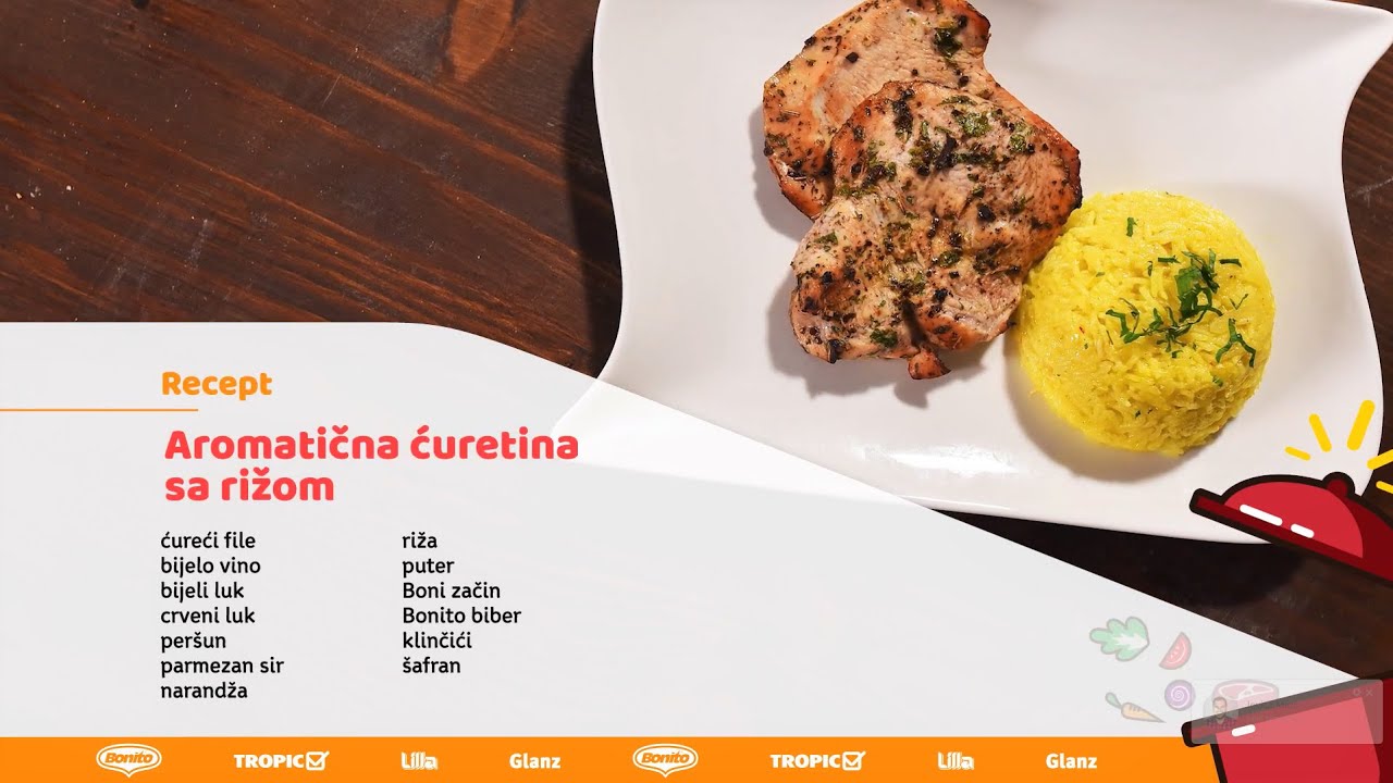 Jest' Dobro Jest' - Aromatična ćuretina sa rižom