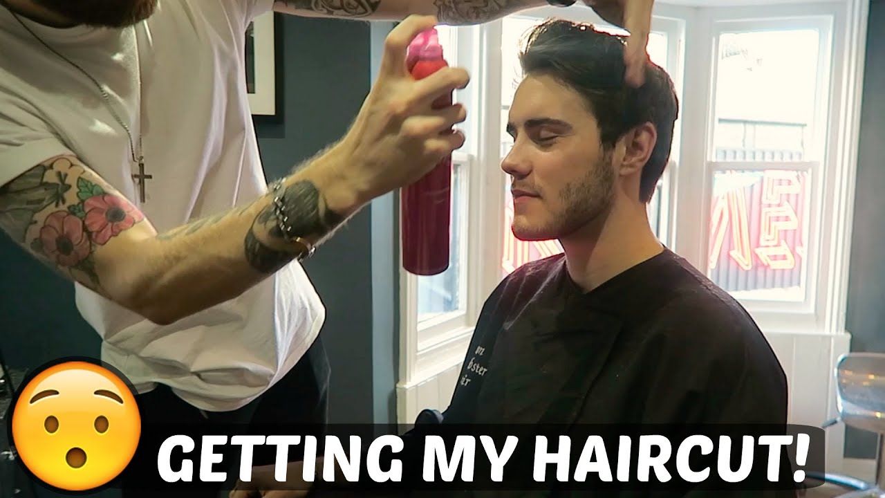 GETTING MY HAIRCUT!