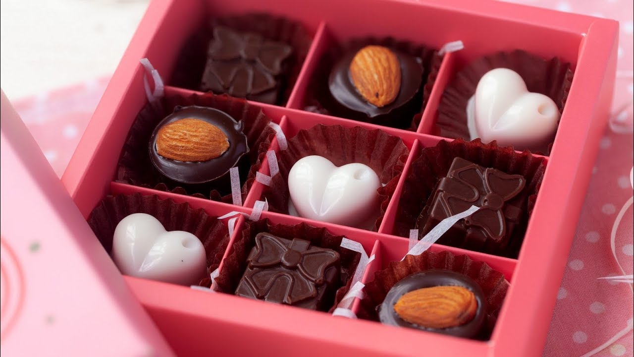 3 CHOCOLATE BON BONS recipe - 3 LOẠI SÔ CÔ LA BON BON (tiramisu, dâu, trà sữa)