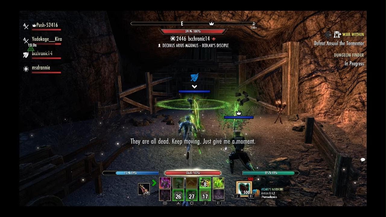 ESO Subterranean Smasher Trifecta Dps PoV