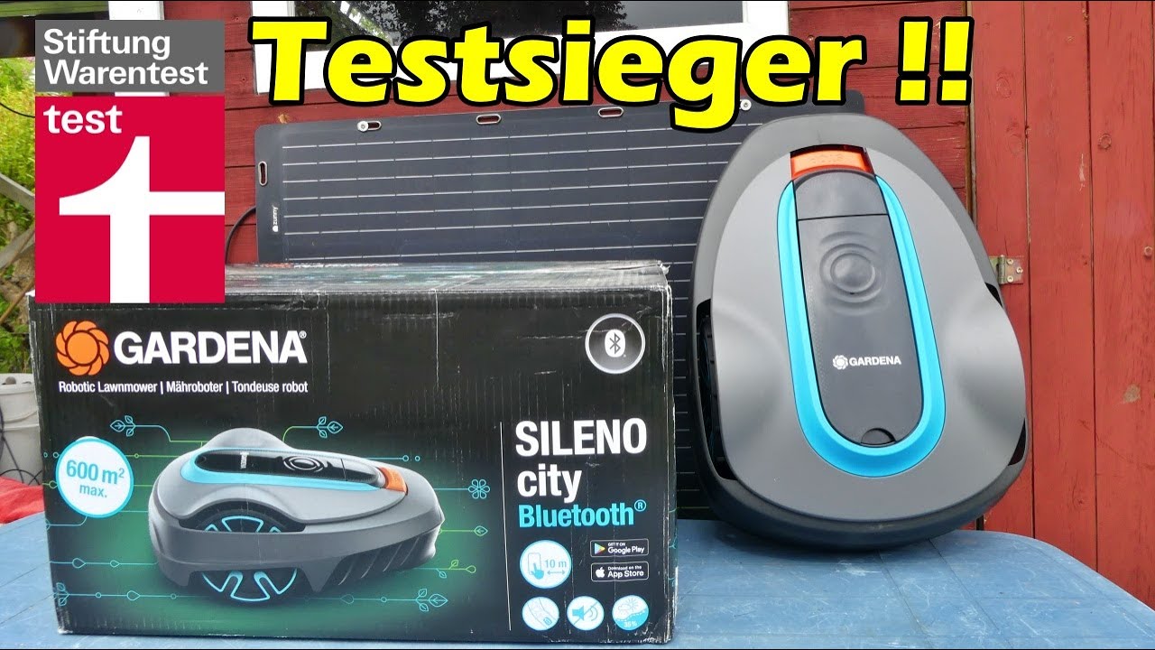 GARDENA Sileno City 600 Testsieger Mähroboter ersetzt alten Bosch, Begrenzungsdraht bleibt!