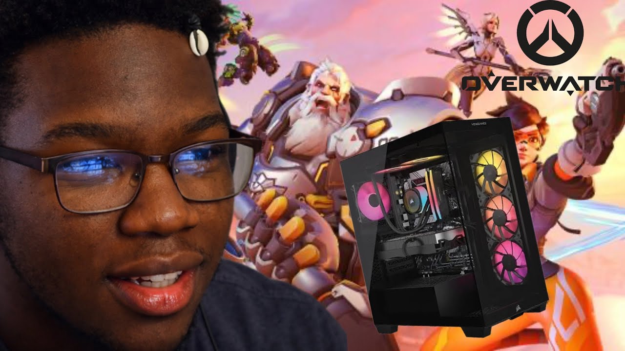 My First Time Playing Overwatch On Pc