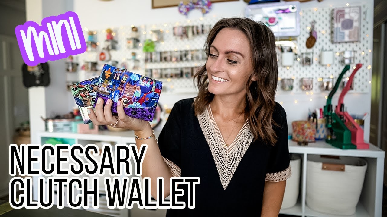 My FAVORITE Wallet.... Miniaturized! Let's Make The MINI Necessary Clutch Wallet!