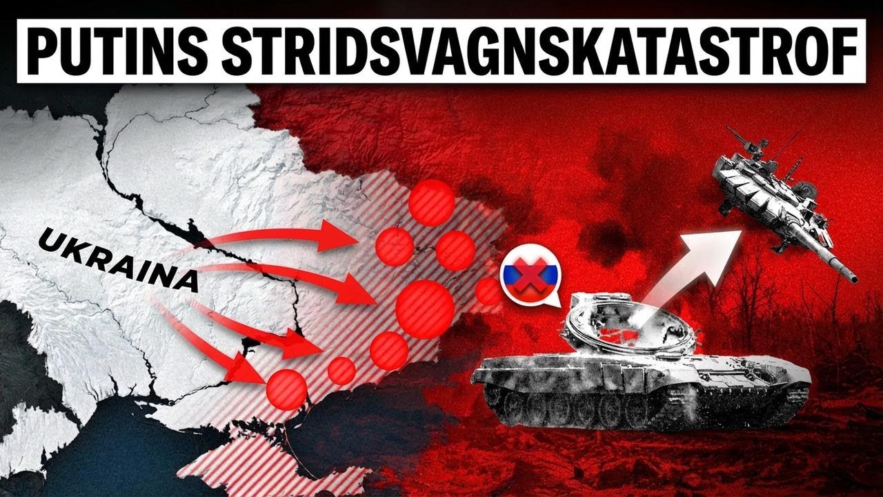 Putin offrar ryska armen – rekordmånga stridsvagnar krossas i Ukraina